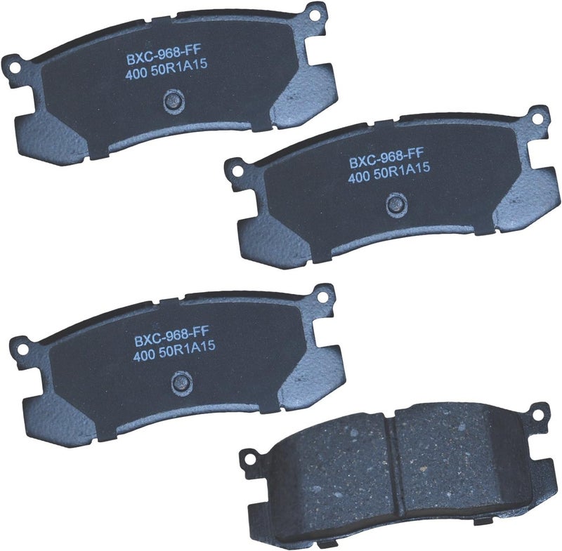 Bendix Premium SBC400 Ceramic Rear Brake Pads for Ford Probe 1992-1989, Mazda 626 1992-1988, MX-6 1992-1988 - Image 1